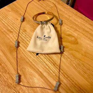 Kate Spade necklace and bracelet set
